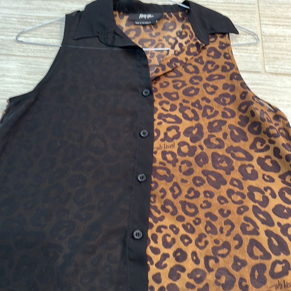 Nasty Gal sleeveless blouse